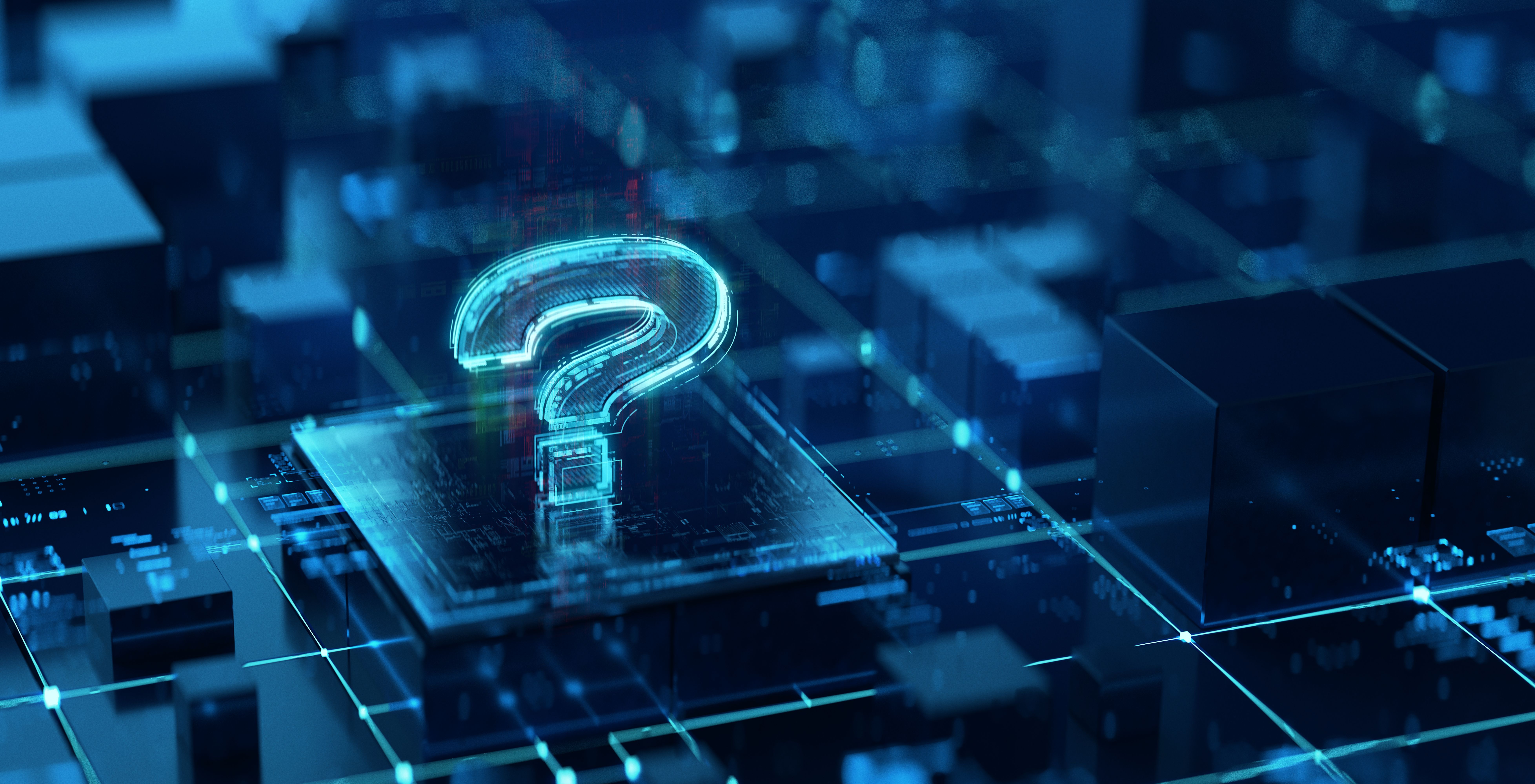 Questions mark graphic